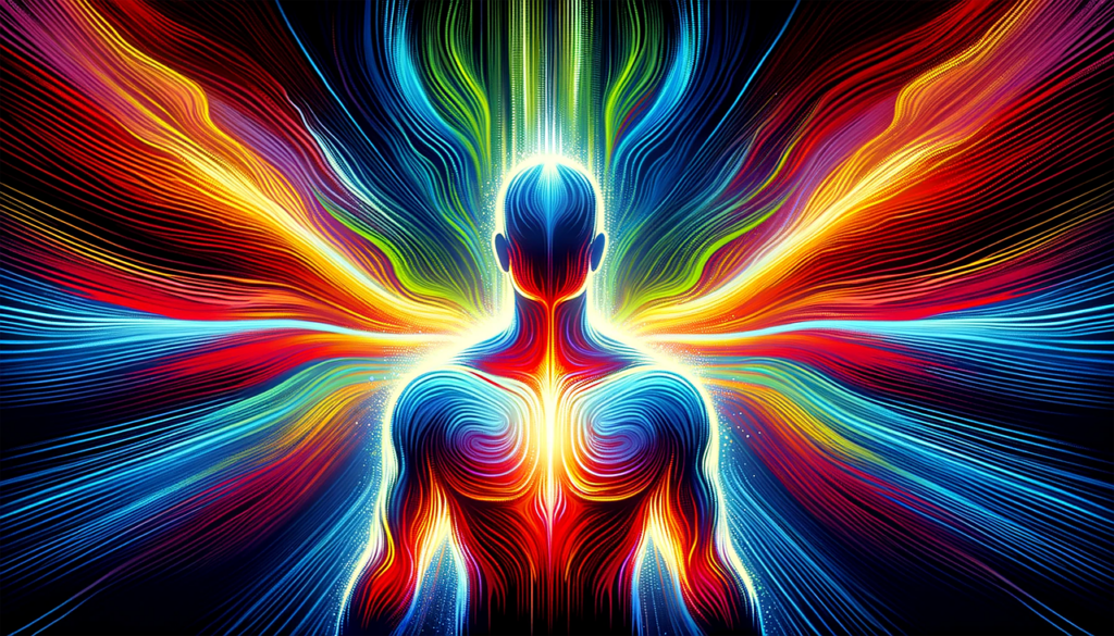 la puissances des soins qui diffuse au-delà du corps physique vers les corps subtils