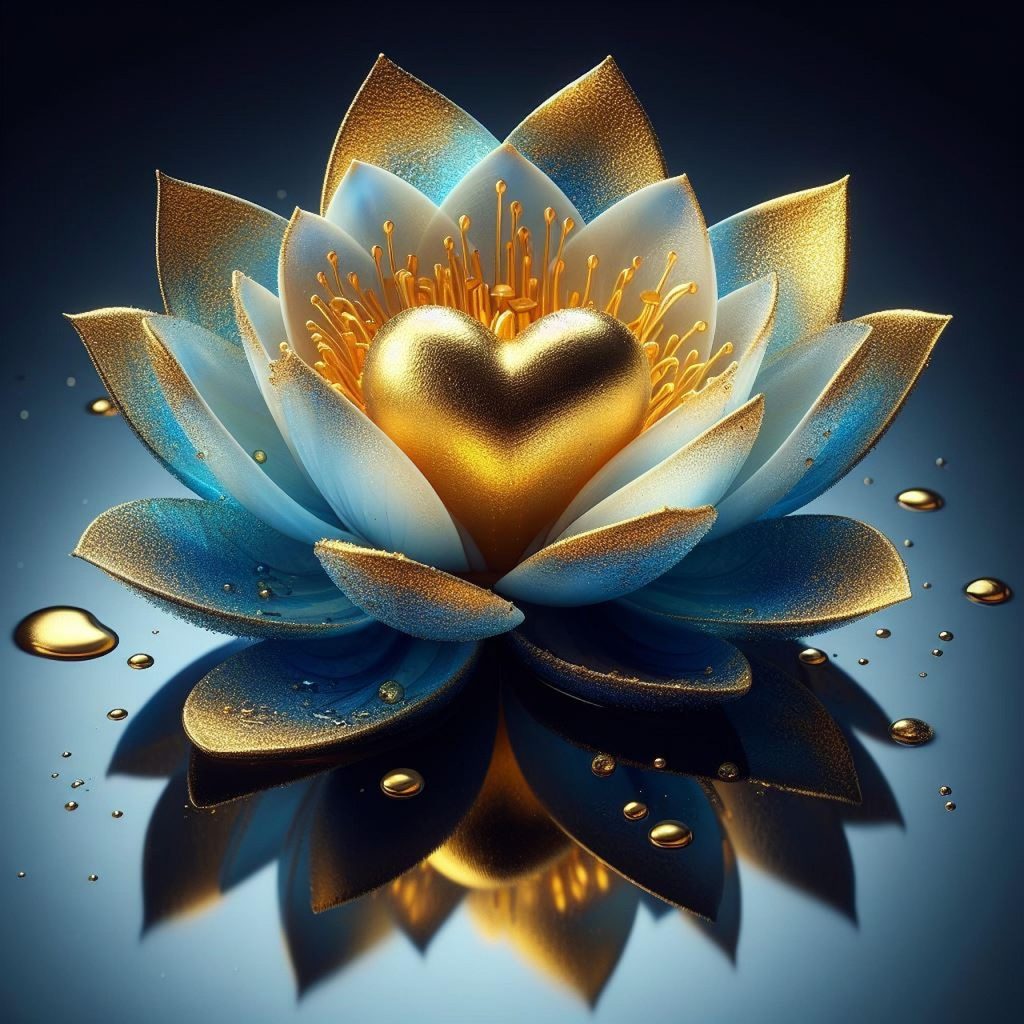 Fleur de lotus sublimé